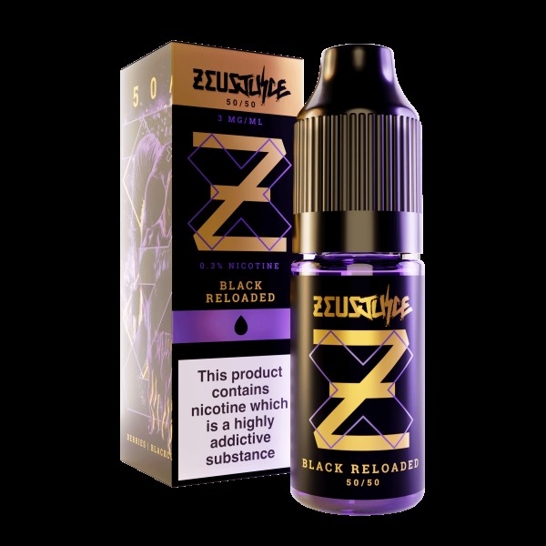 Black Reloaded 10ml by Zeus Juice