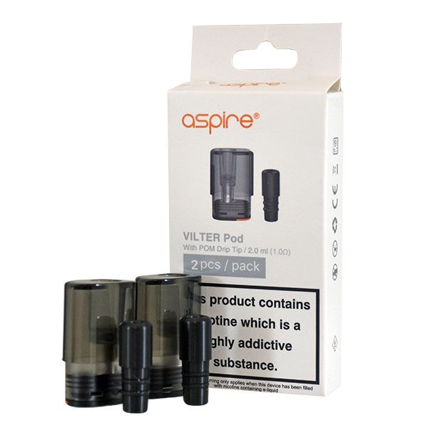 Aspire Vilter Pod (with POM Drip Tip)