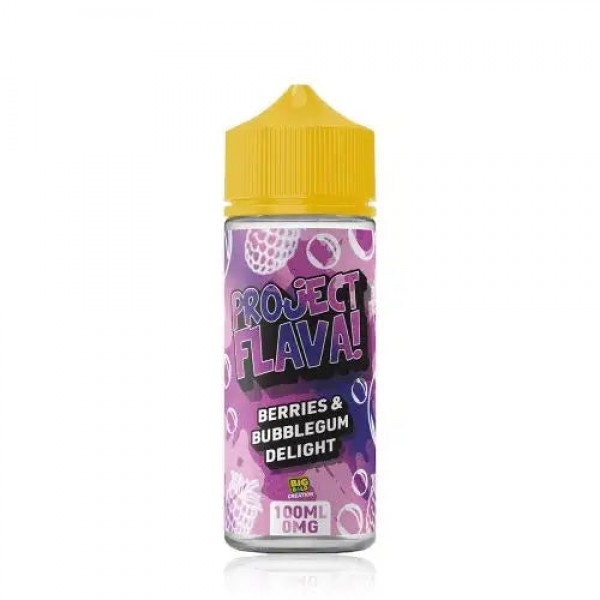 Project Flava x Big Bold 100ml 0mg Shortfills