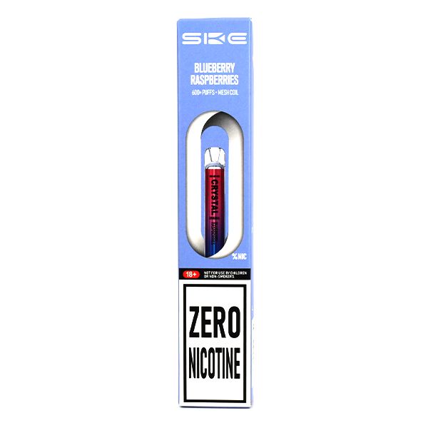 Crystal 600 ZERO NICOTINE Disposable Vape Kit by SKE