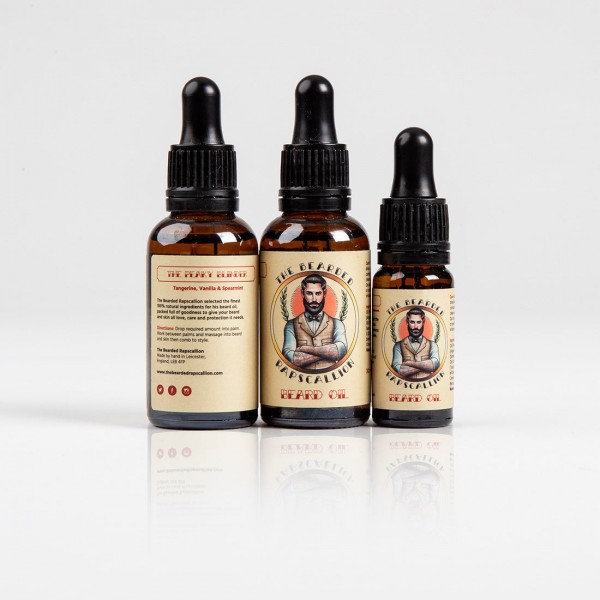 Beard Oil by The Bearded Rapscallion 30ml, Beard C...