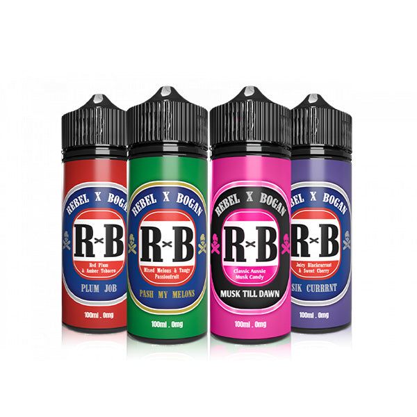 Rebel x Bogan 100ml 0mg Shortfills
