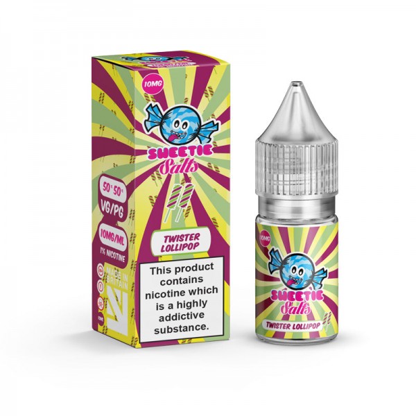 Twister Lollipop Nic Salt by Sweetie