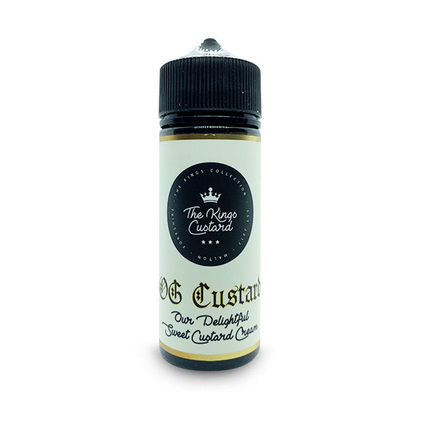 The Kings Custard 100ml 0mg Shortfills