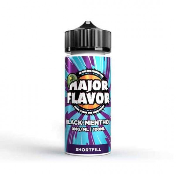 Black Menthol 100ml by Major Flavor