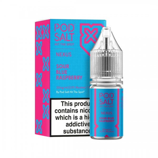 Sour Blue Raspberry Nic Salt by Pod Salt Nexus